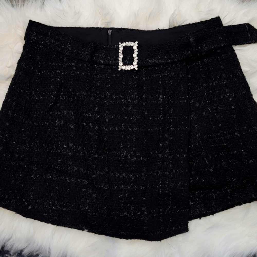 Skort, Shorts Black XXL